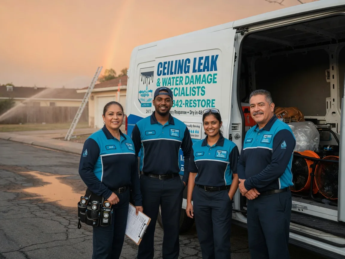 Ceiling Leak Cleanup company in Clarks Grove, MN